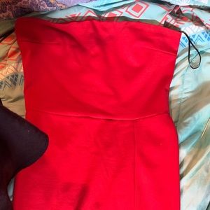 Red dress